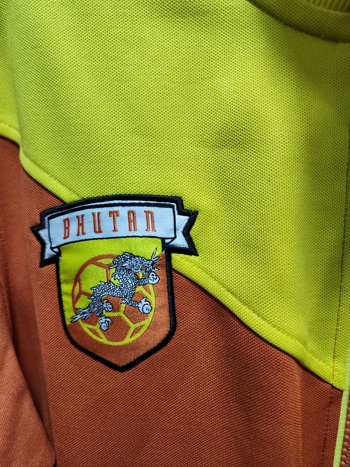 아디다스 자수로고 부탄 국가대표 져지 트랙탑 상품이미지3