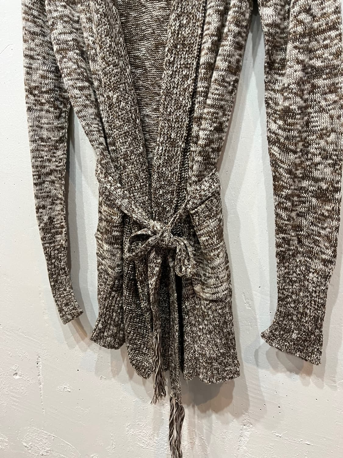 미쉘클랑 MK 린넨 블렌디드 롱가디건 미사용품  상품이미지2