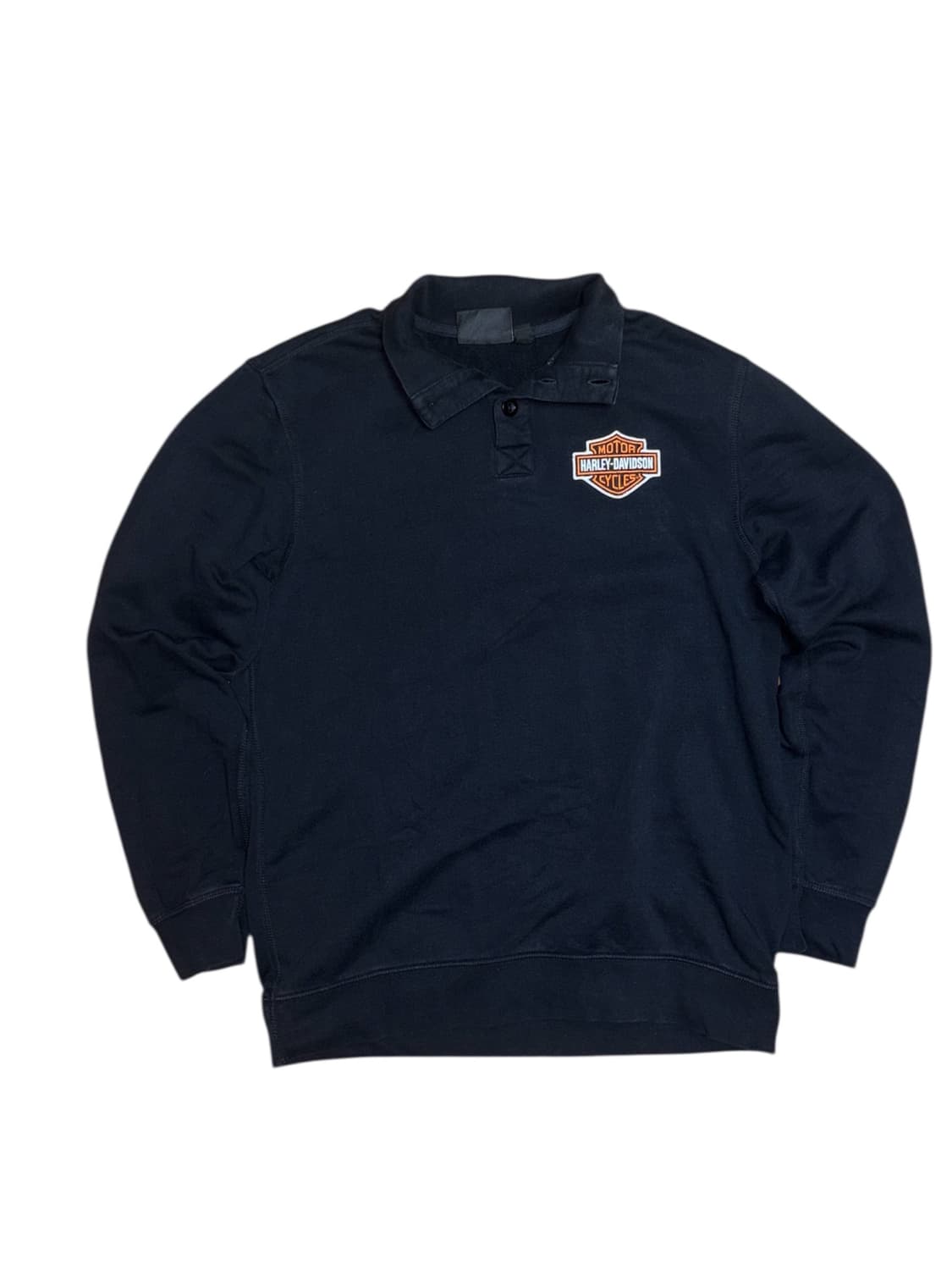 할리데이비슨 빈티지 반집업 스웻셔츠 맨투맨 상품이미지1