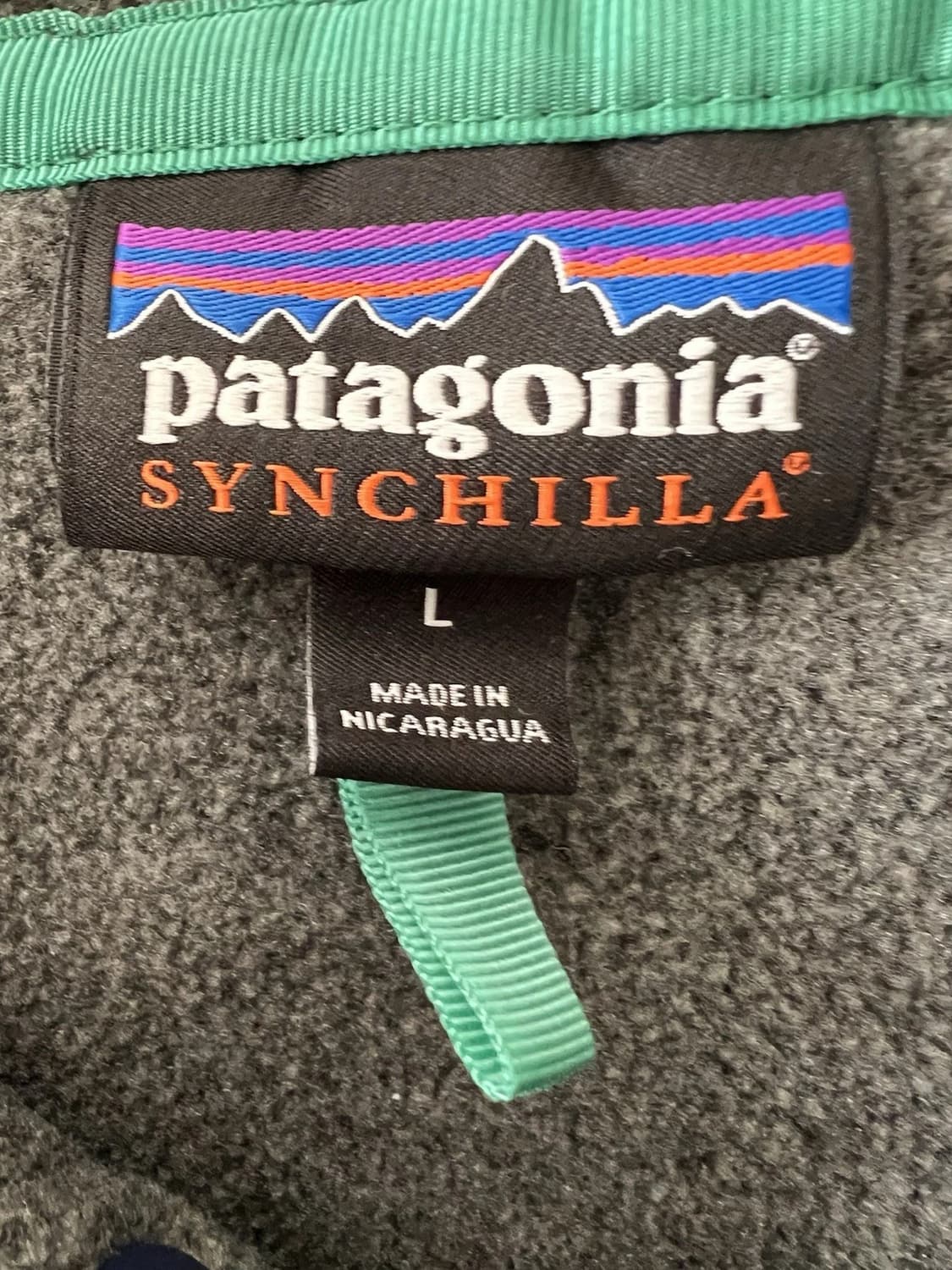 10s 파타고니아 신칠라 스냅-T 그레이 상품이미지4