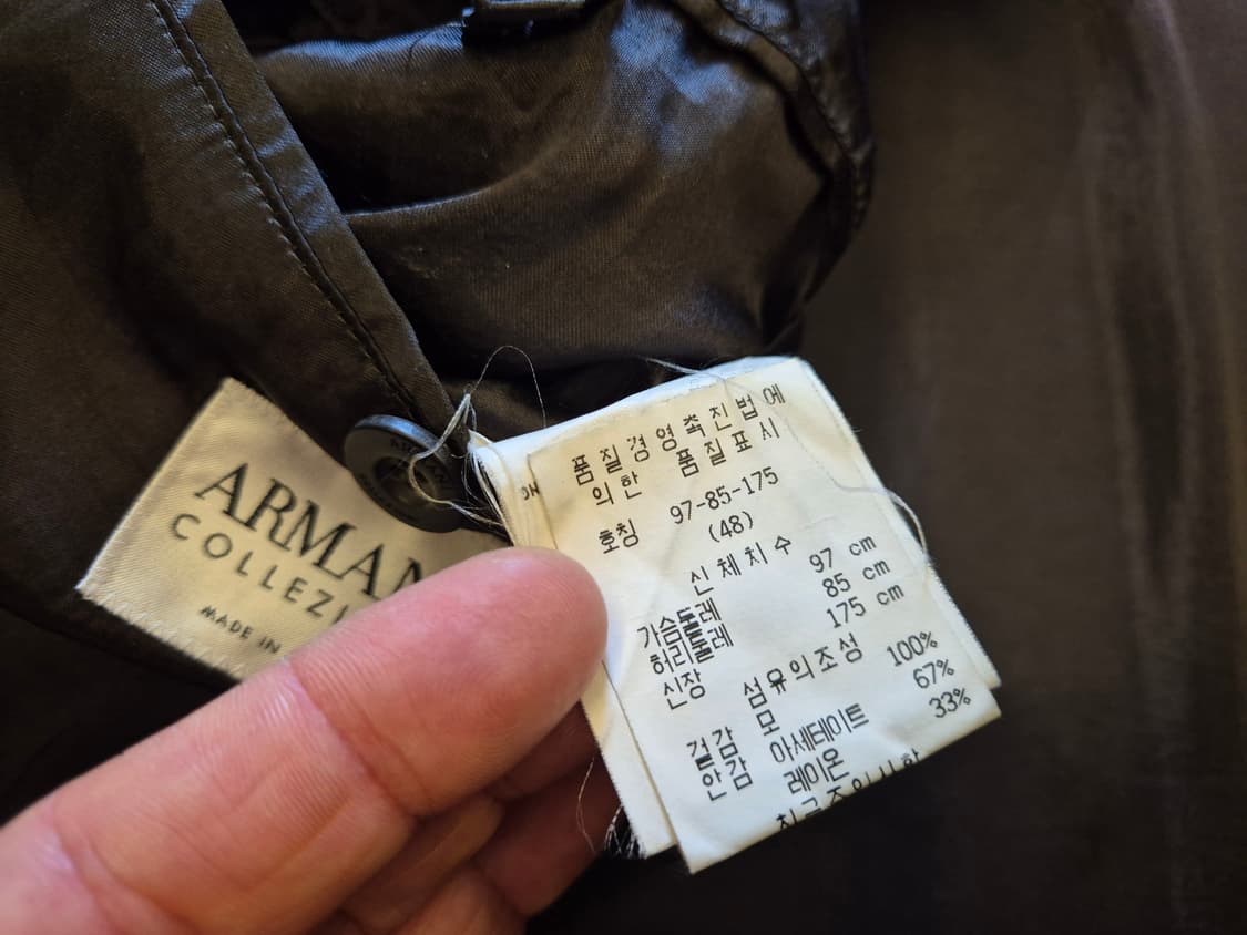 ARMANI COLLEZIONI 하프 코트 상품이미지9