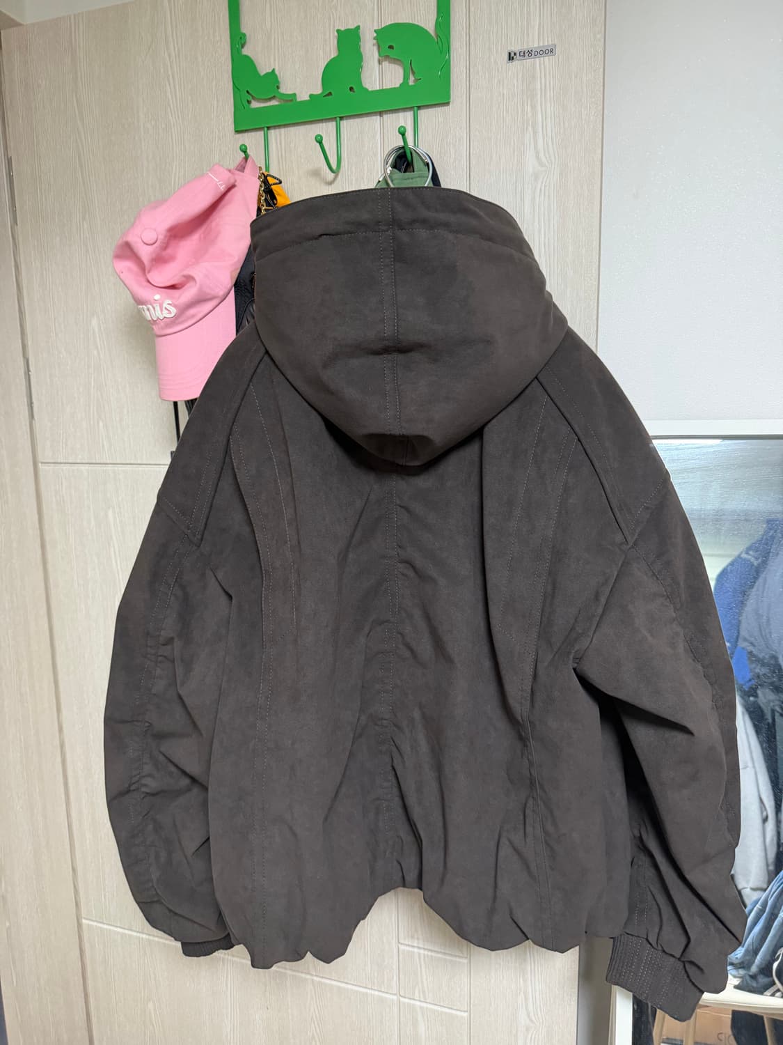 준지 스웨이드 후드 집업48사이즈 판매합니다. 상품이미지4