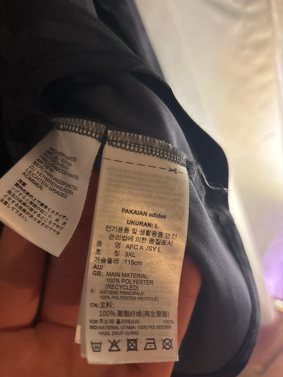 Arsenal away 22-23 Ls 상품이미지2