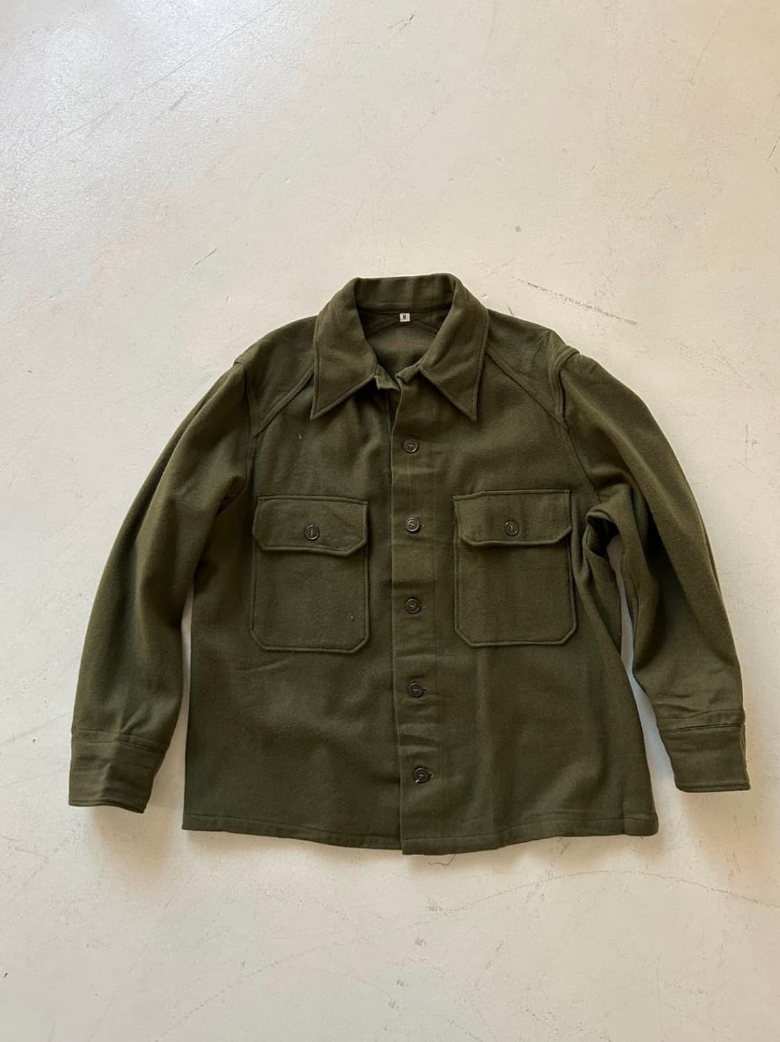 50's U.S Army og-108 울 셔츠 상품이미지1