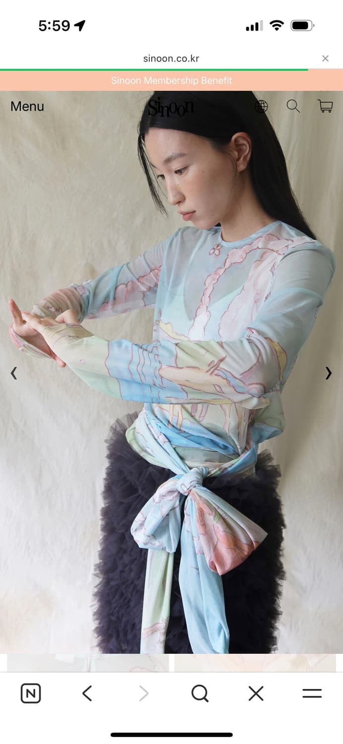 시눈 25 Autumn Exclusive 상의 상품이미지2