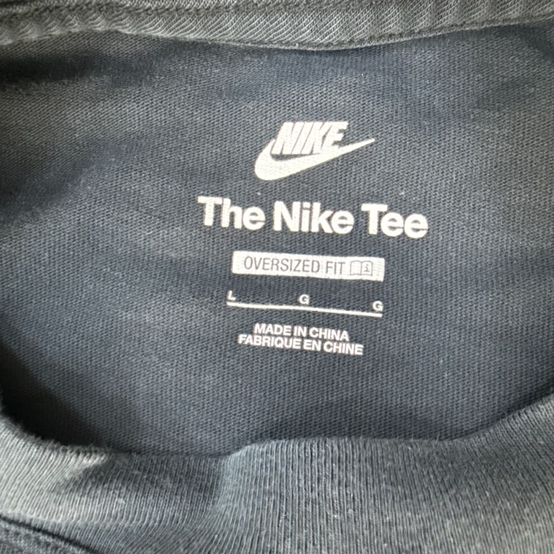 L 나이키 스우시 센터로고 반팔 티셔츠 0326T 상품이미지3