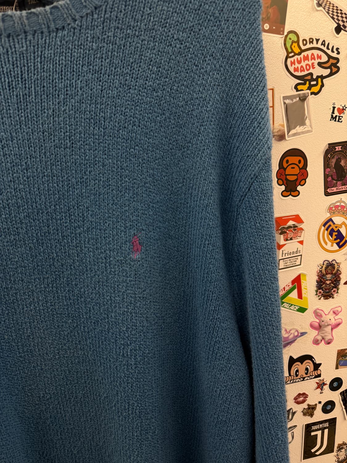 폴로 랄프로렌 헤비 블루 스웨터 니트 XXXL 추천 상품이미지4