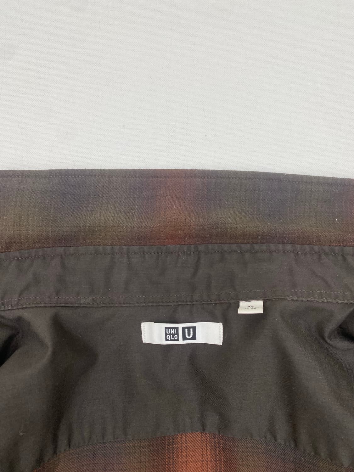 유니클로 오버사이즈 체크 셔츠 (xl) 상품이미지7