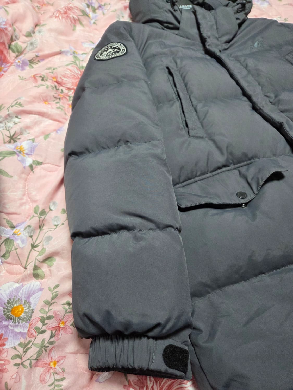 밀레 구스 롱패딩100 상품이미지6