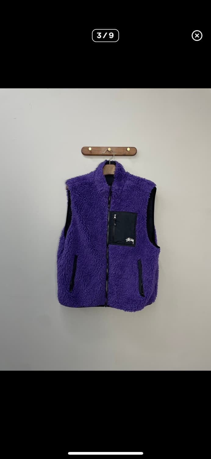 스투시 쉐르파 리버시블 플리스 베스트 A3012 상품이미지3