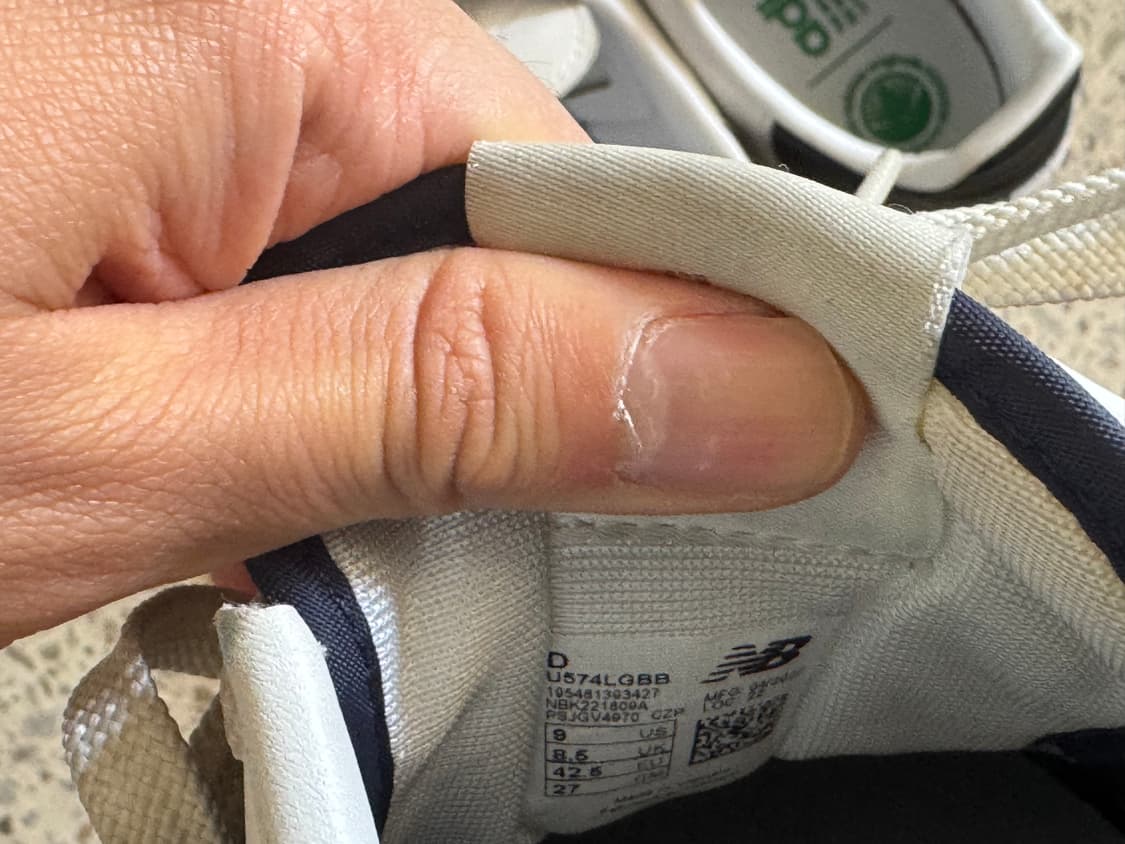 렉쏘공 렉토 뉴발란스 574 레거시 네이비 270 상품이미지5