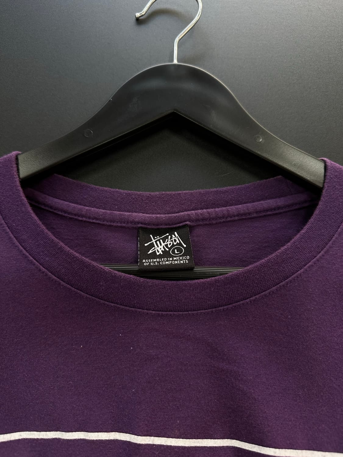 스투시 더 락커스 스트라이프 반팔레이어드 롱슬리브 상품이미지7