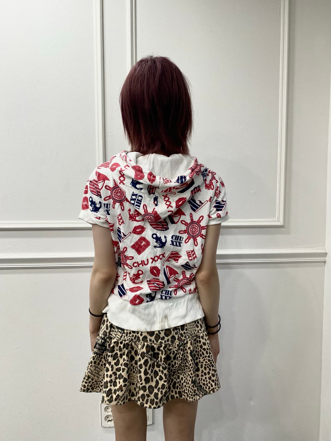 [CHU XXX] 00’s Kitsch Mood 1/2 Hoodie Zi 상품이미지3