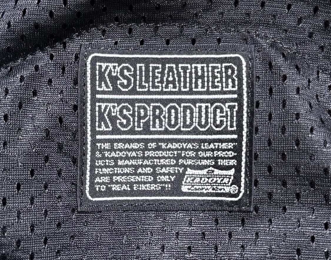 카도야 사이버네이션 모터사이클 카우레더 레이싱 자켓 상품이미지5