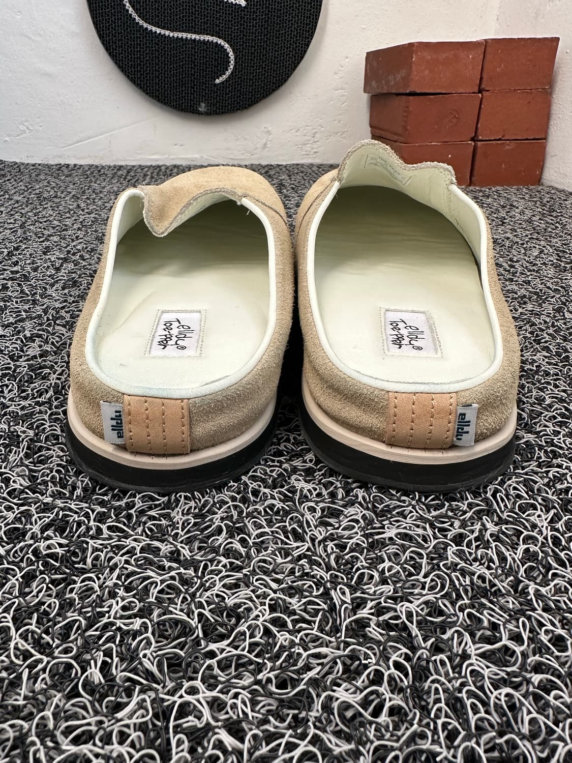 Tellidy Toe Prep 스웨이드 슬리퍼 상품이미지5