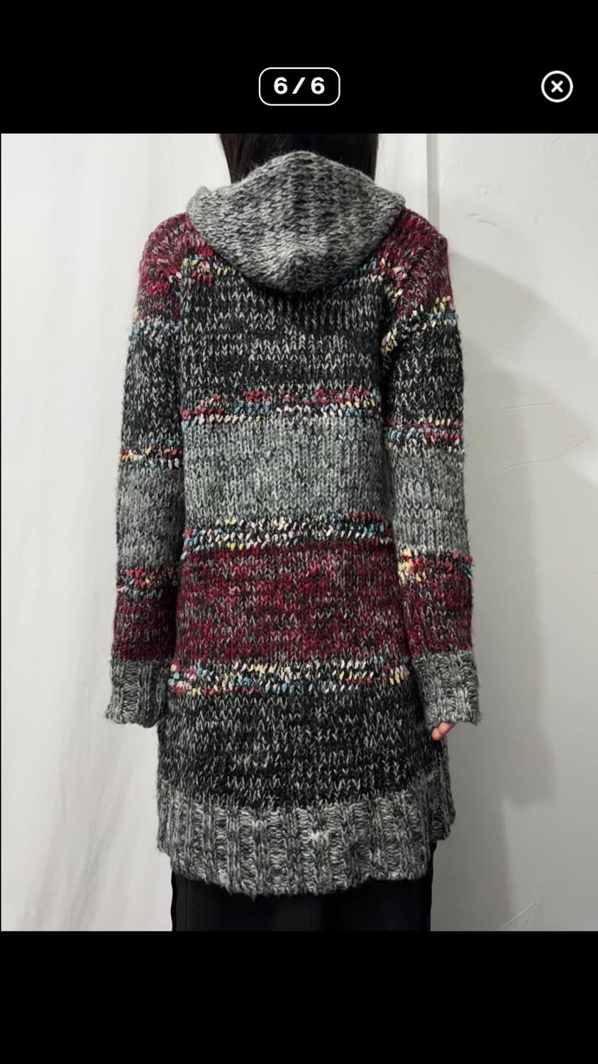 hood pattern cardigan 상품이미지6