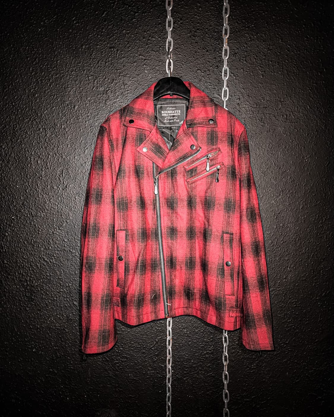 Red Check Riders Jacket 상품이미지1