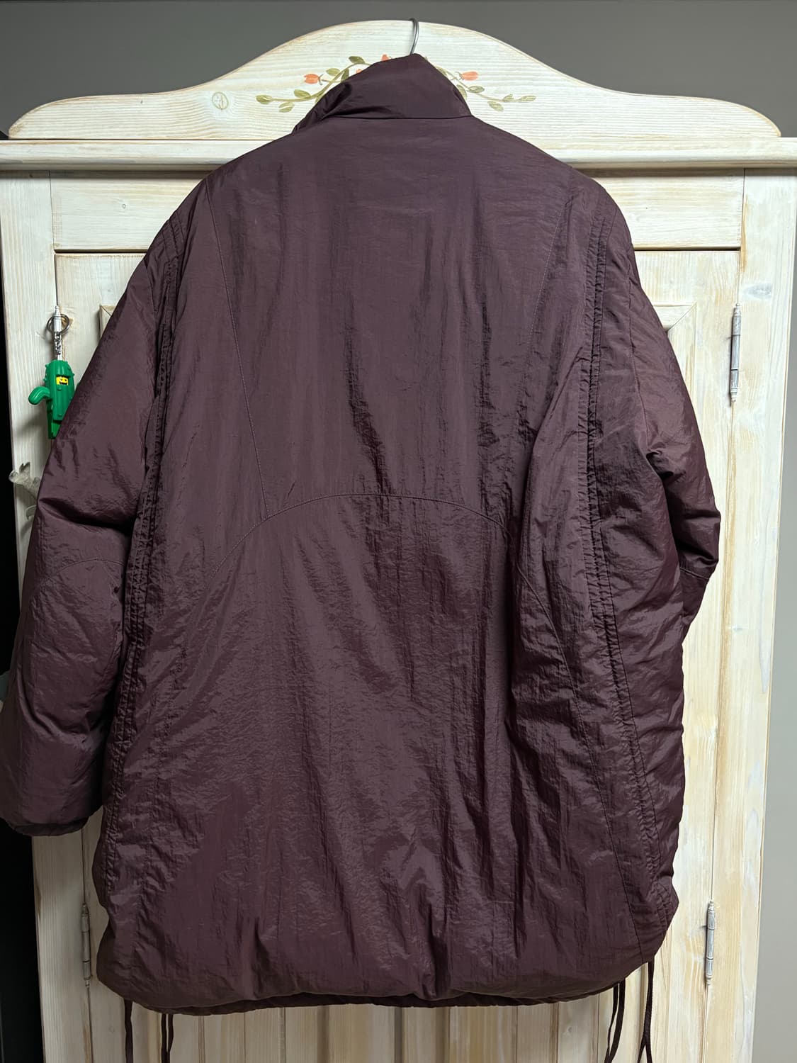 스마트어반유즈풀 코이세이오 패디드 자켓 버건디 (실사O) 상품이미지3