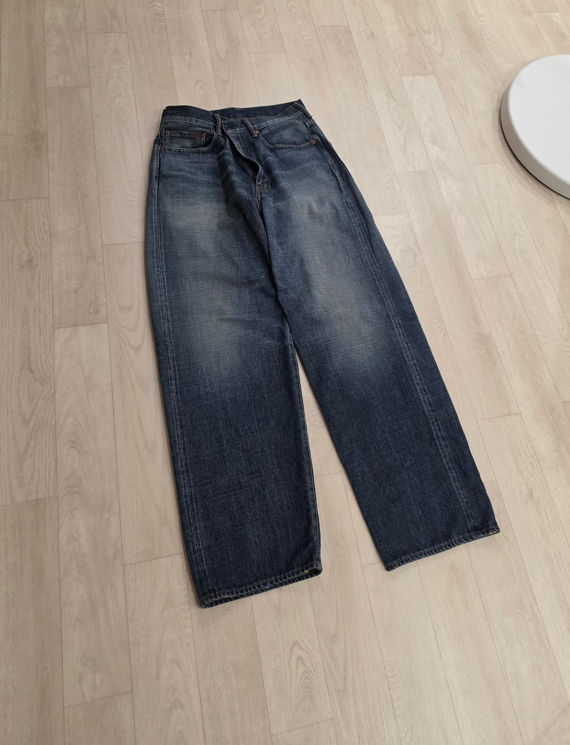 나나미카 셀비지 데님 30 빈티지 인디고 상품이미지3