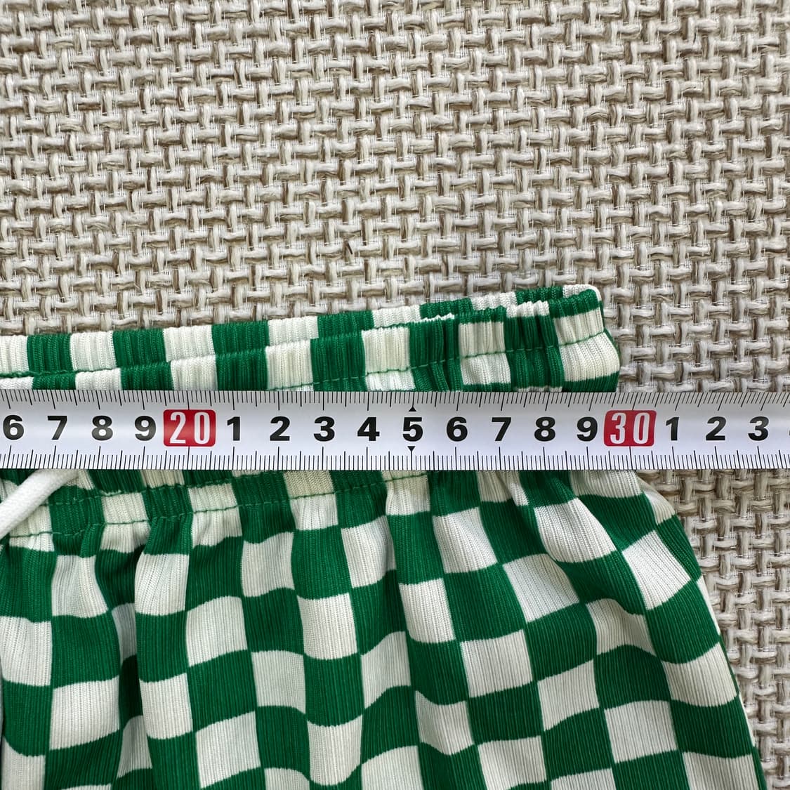 실측확인 빈티지 체크 바지 0429D 상품이미지5