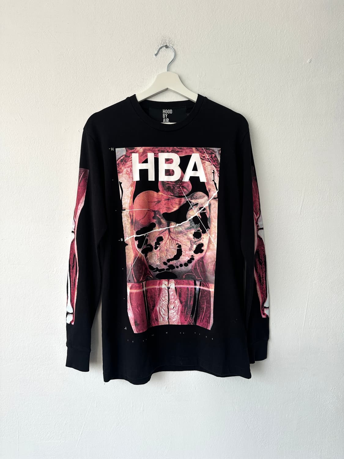 후드바이에어 14AW 오르간 앤 본즈 롱슬리브 상품이미지3