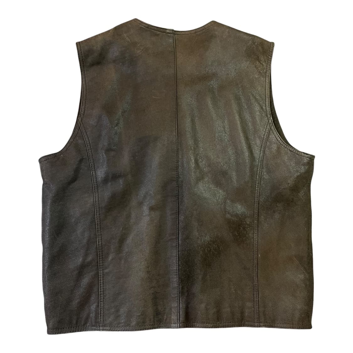 Vintage p&p 컴퍼니 가죽 베스트  상품이미지2