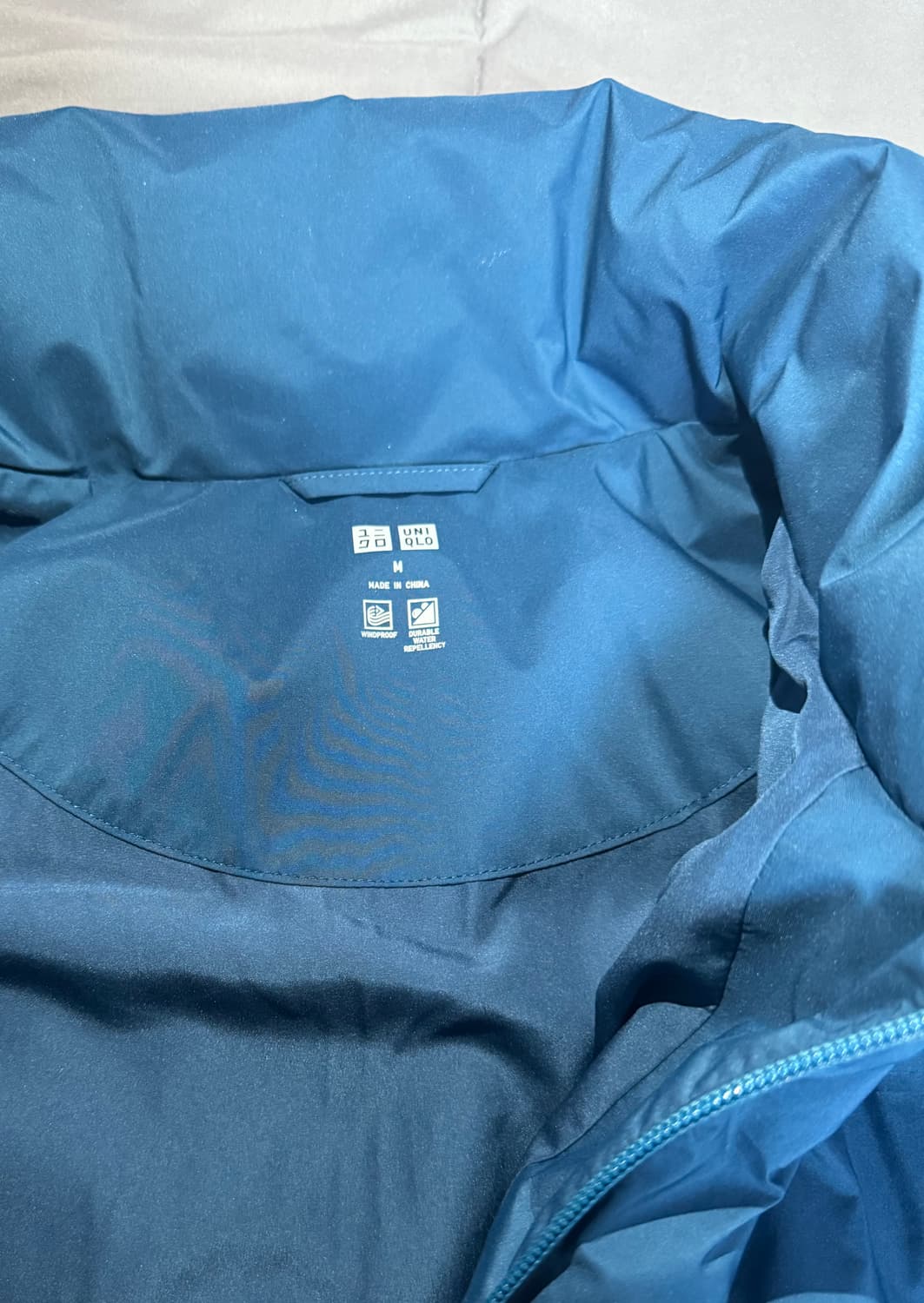 유니클로 패딩 블루 상품이미지4