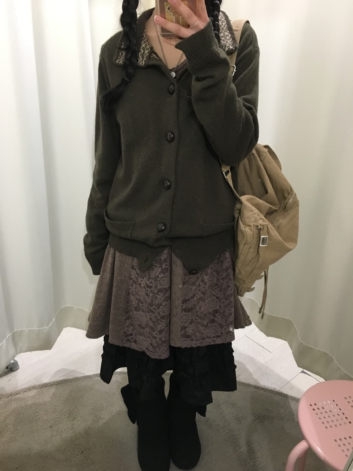 ships jet blue nordic cardigan 상품이미지4