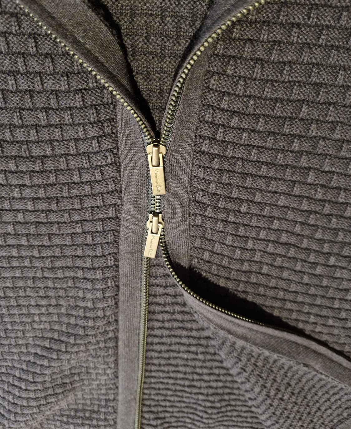 마시모두띠 코튼 캐시미어 집업 가디건 XL  상품이미지6