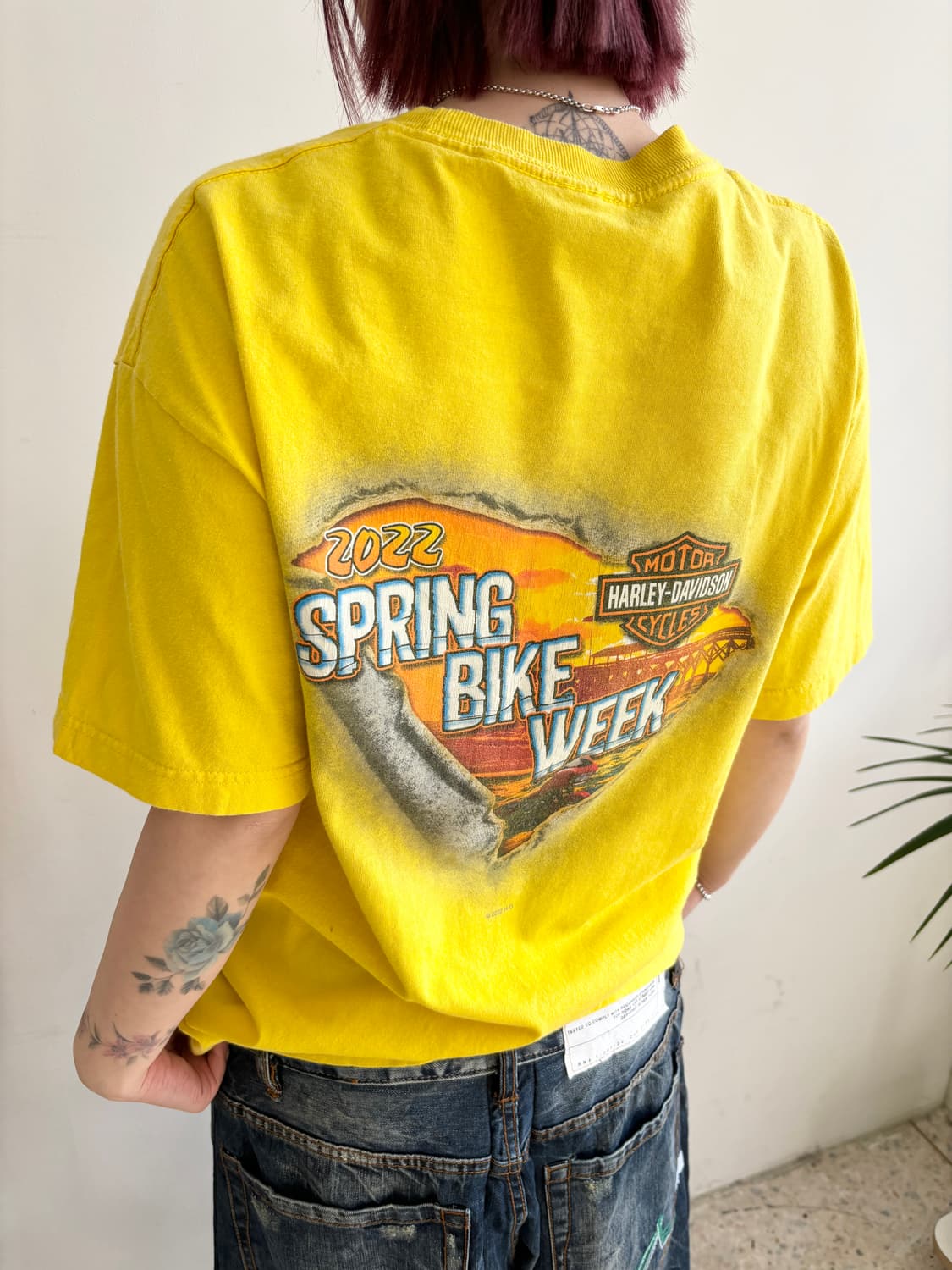 90’s Harley-Davidson 반팔 티셔츠  상품이미지4