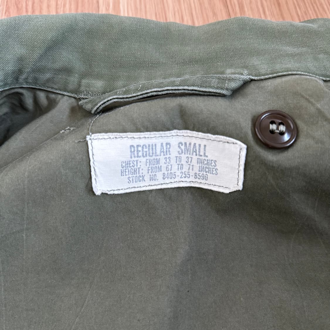 오리지널 M51 필드자켓 S-R (스몰 레귤러) 상품이미지8