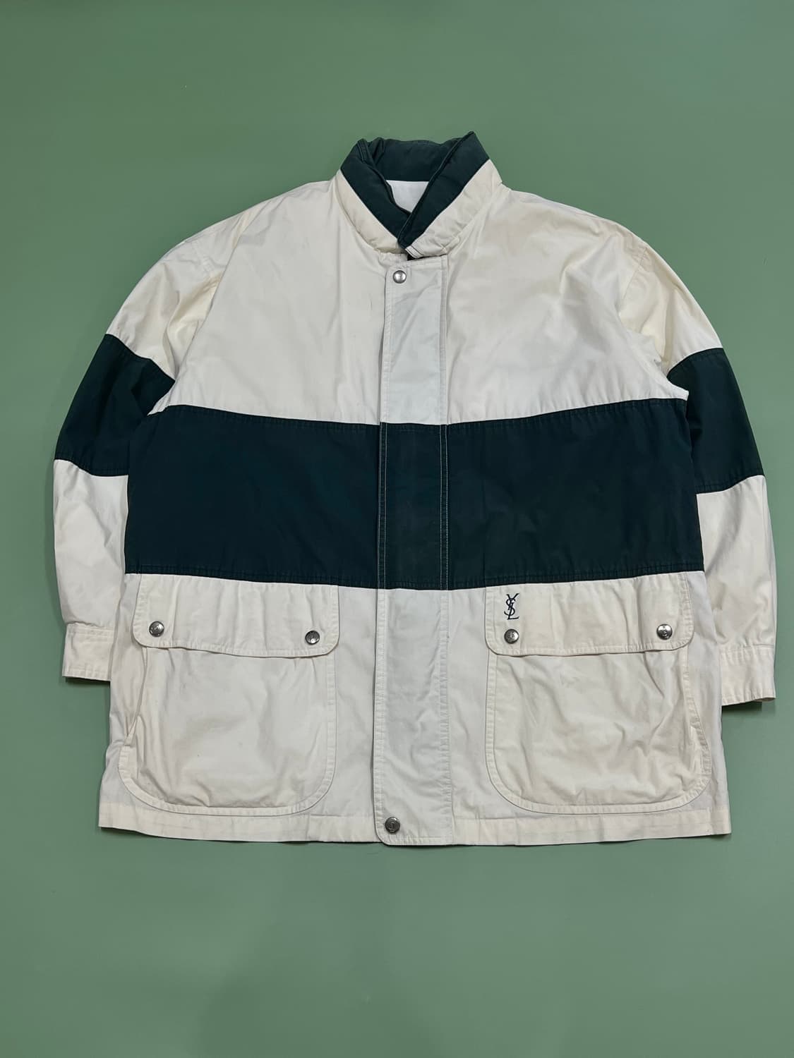 (100) YSL 입생로랑 빈티지 사파리 자켓 상품이미지2