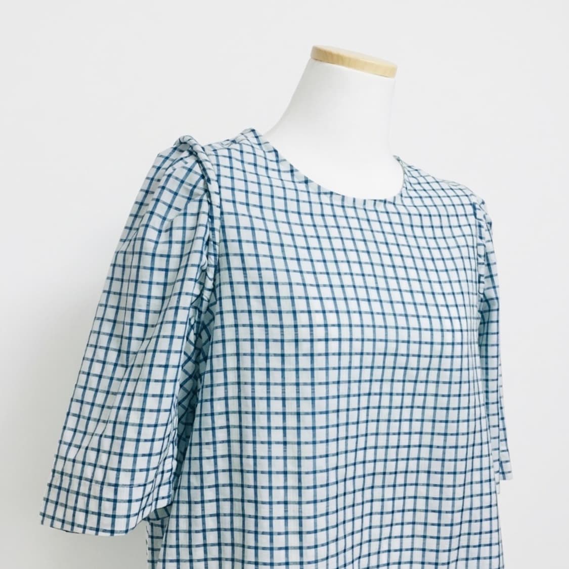 쥬시쥬디 체크 블라우스 상품이미지3