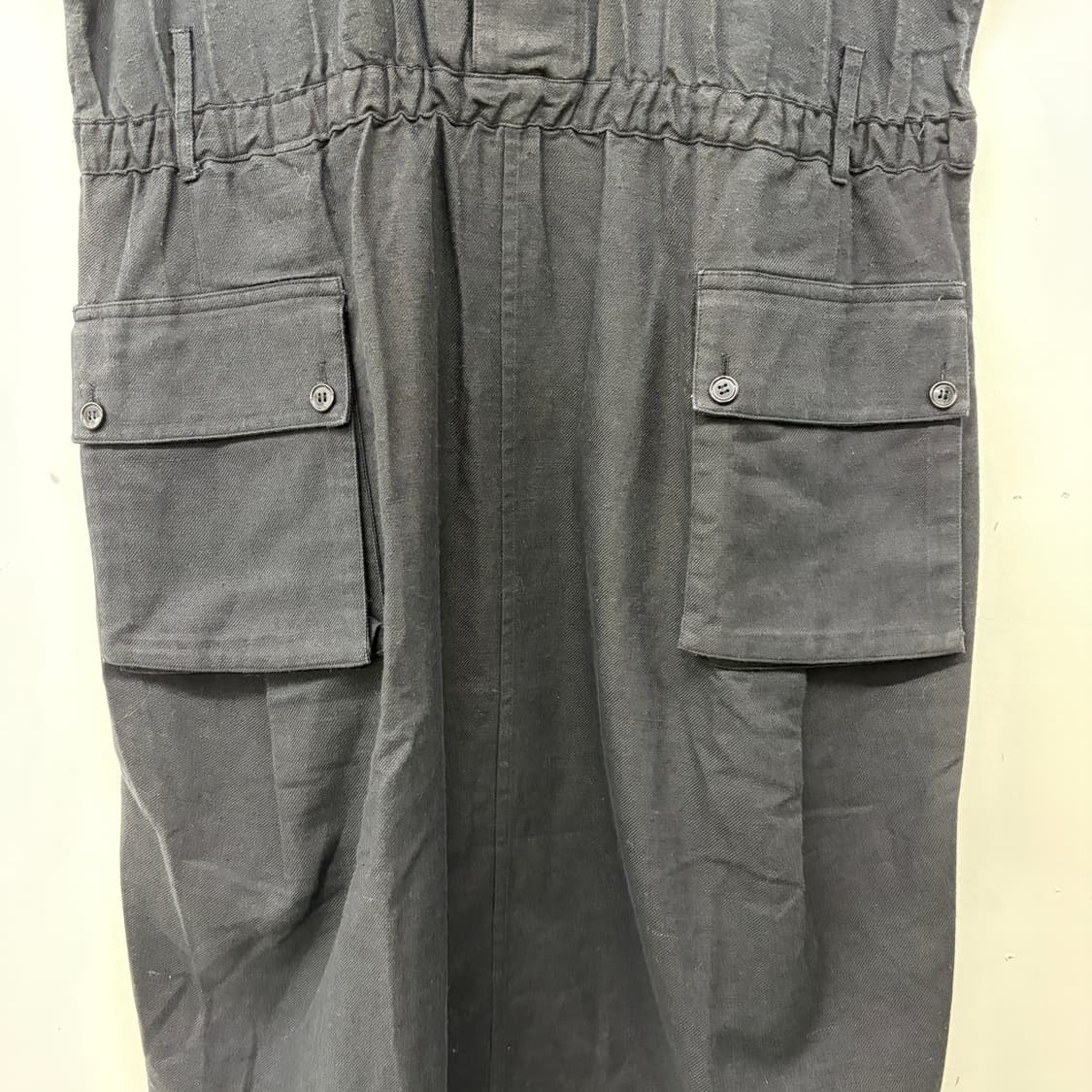 Y's 야마모토 반팔 점프수트 블랙 여성 M 상품이미지3