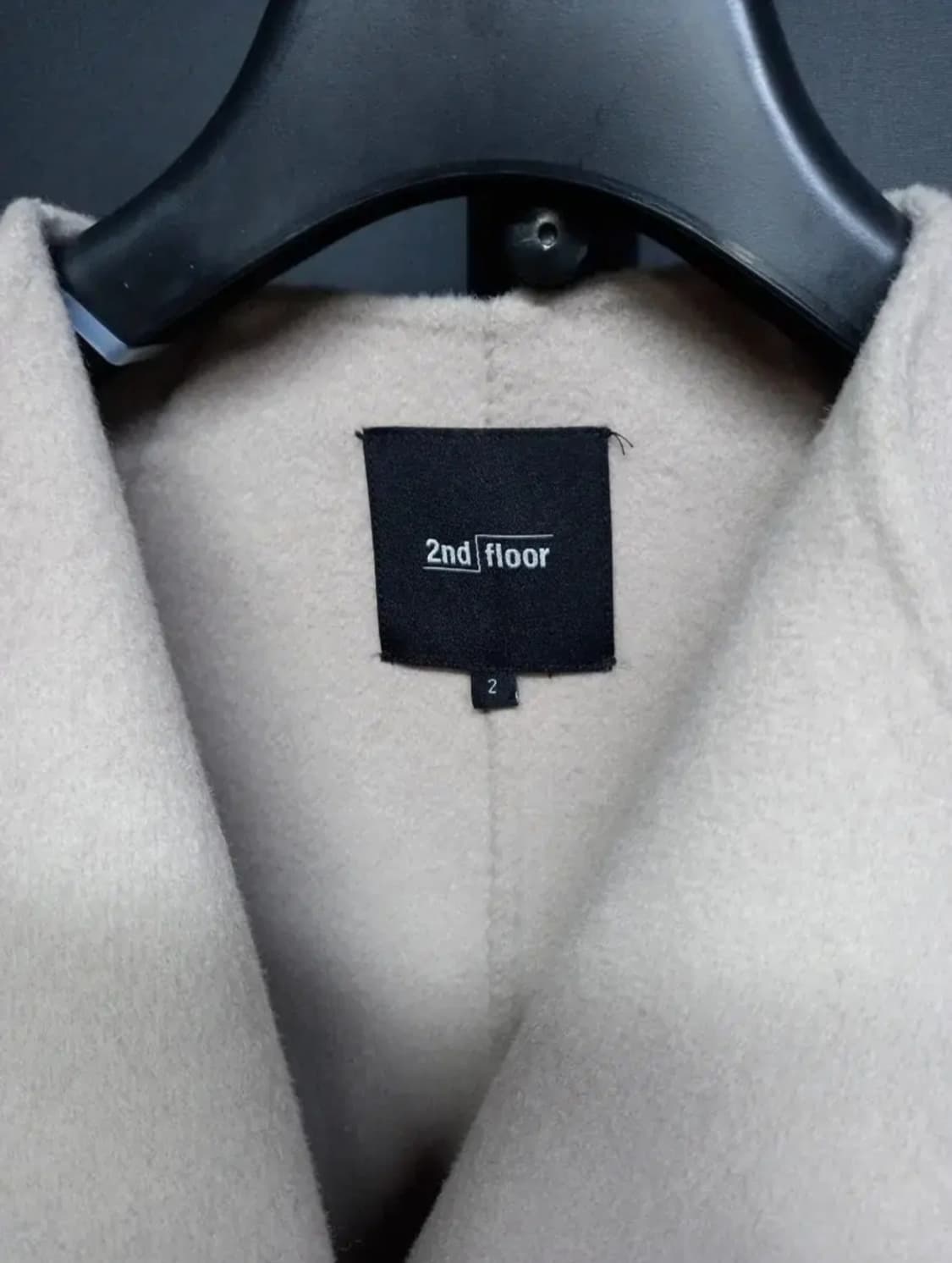 새 세컨플로어 핸드메이드 광폭 하프 코트 55-88 상품이미지9