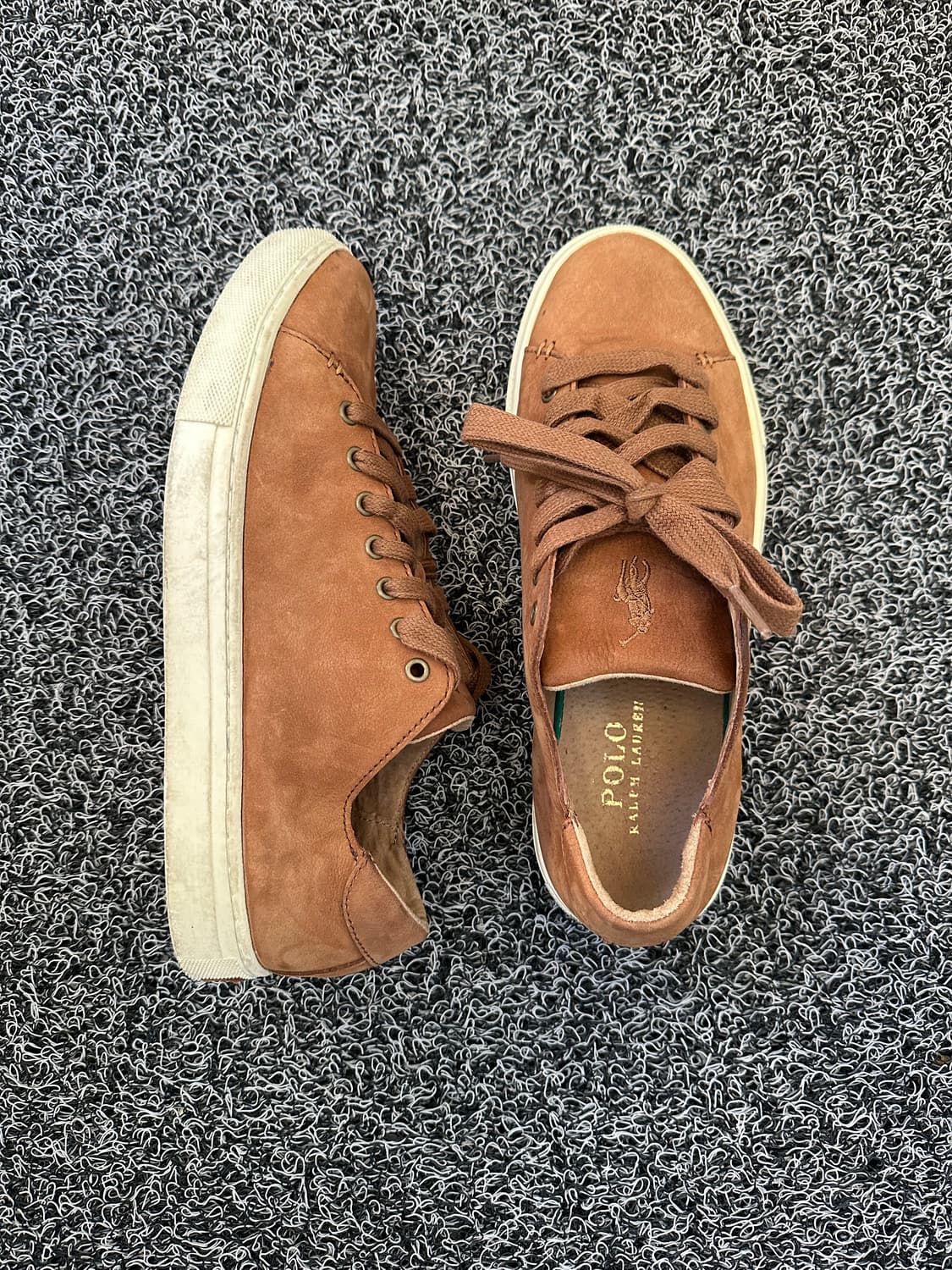 폴로 랄프로렌 가죽 스니커즈 265mm 상품이미지3