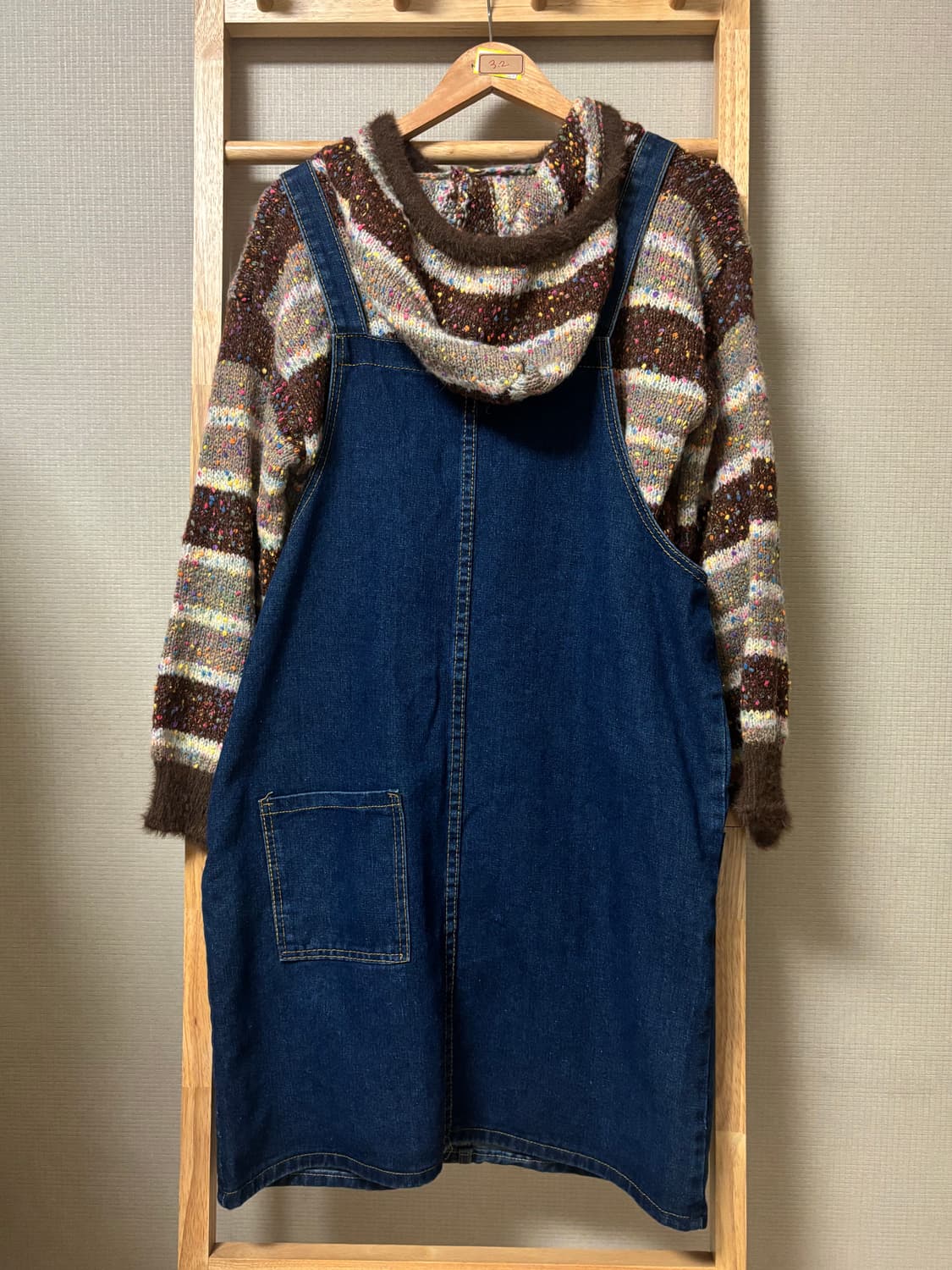 초코 솜사탕 멜빵set 상품이미지3