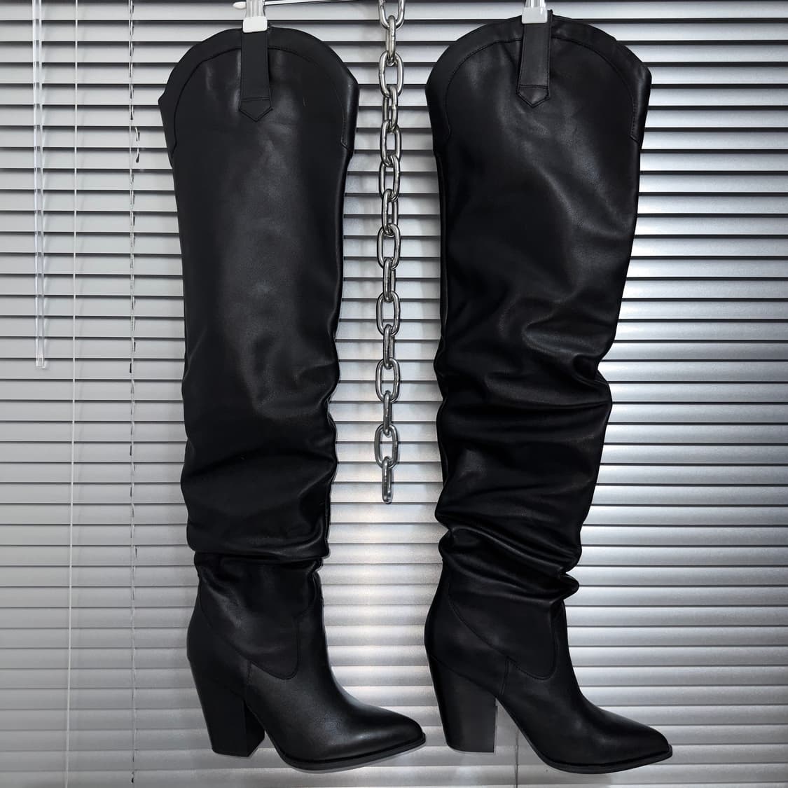 00s 올 레더 XL 롱 웨스턴 부츠 상품이미지2