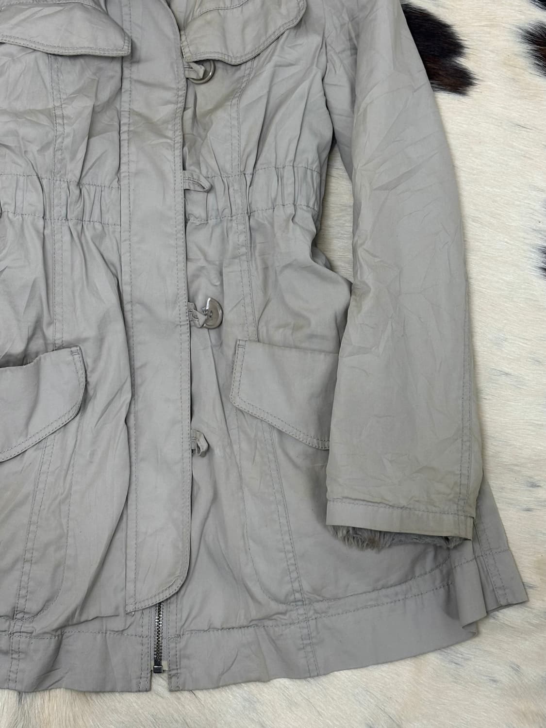 [JILLSTUART]Y2K Mood Fur Hoodie Parka 상품이미지6