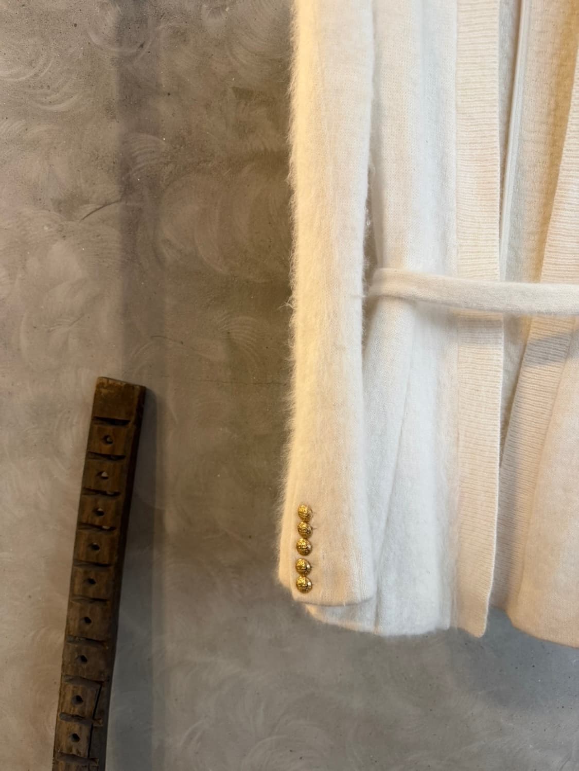 발망 파워숄더 금장 코트 55 상품이미지5