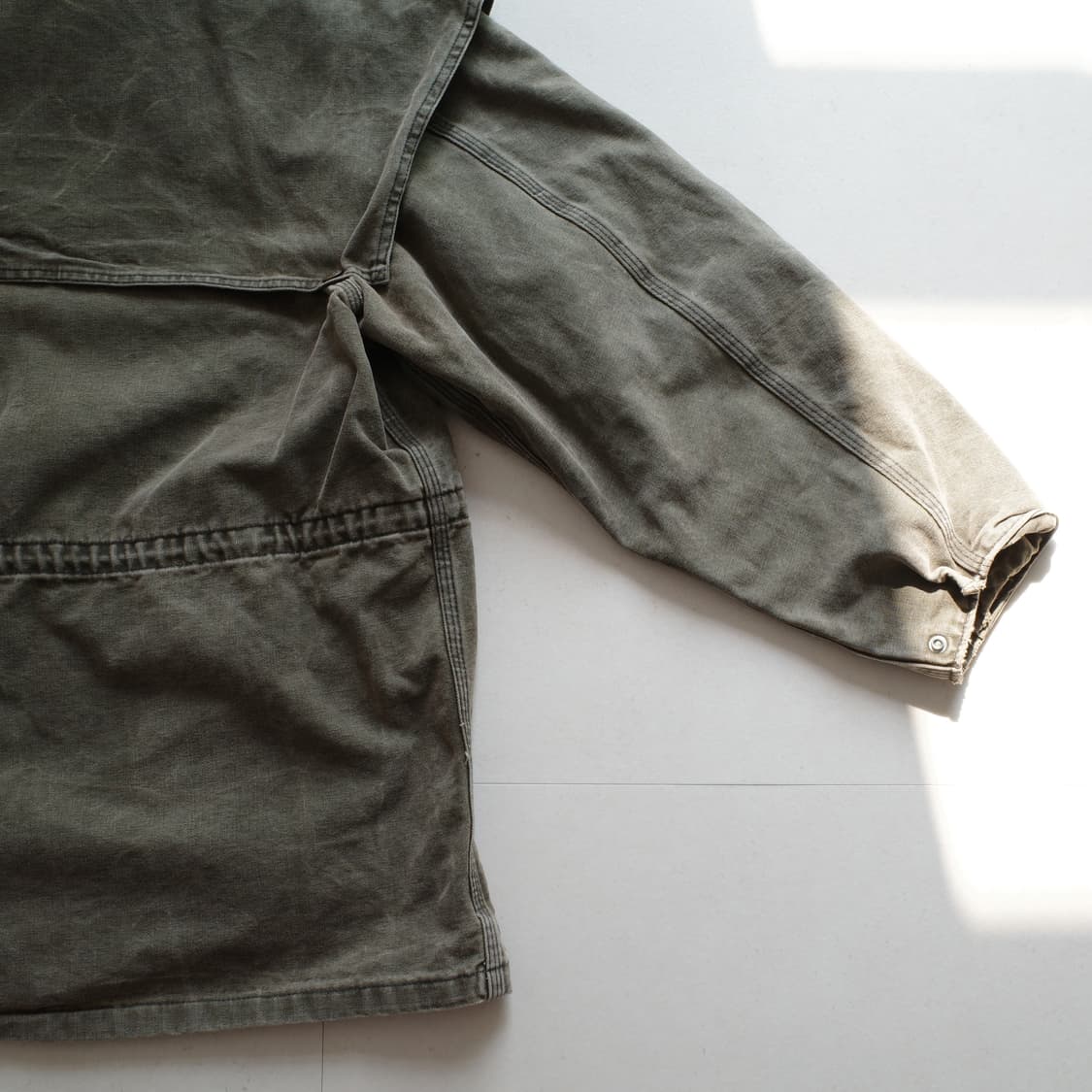 90s 칼하트 샌드스톤 케이프 코트 CW042 MADE IN USA  상품이미지8