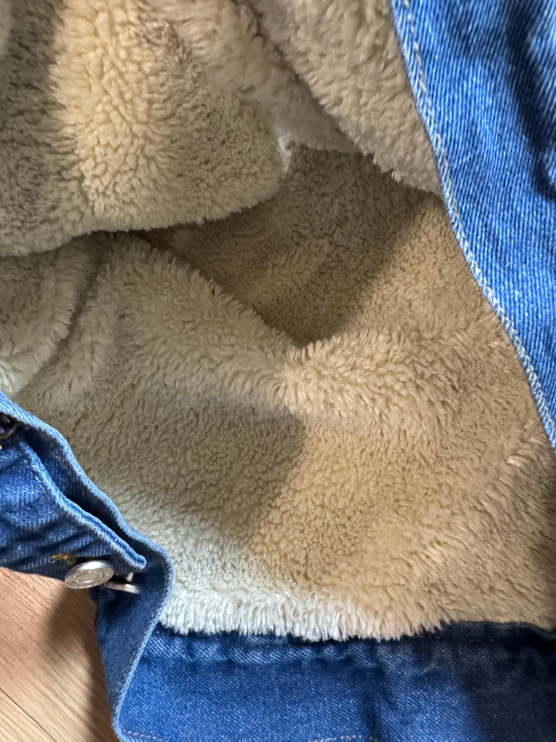 repeller 리펠러 덤블 시어링 데님 자켓 상품이미지7