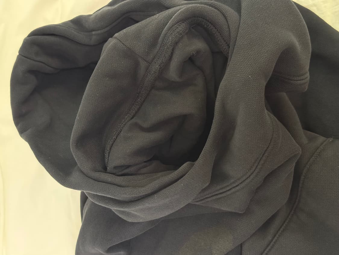 이지갭 도브 후드 워시드 블랙 M 상품이미지4