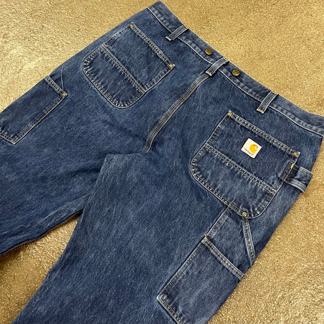 Carhartt 데님 더블니 워크 팬츠 (40) 상품이미지3