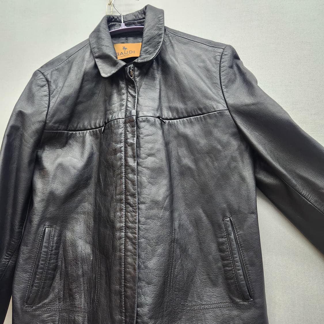 GAUDI 가우디 소가죽 가죽자켓 S 상품이미지3