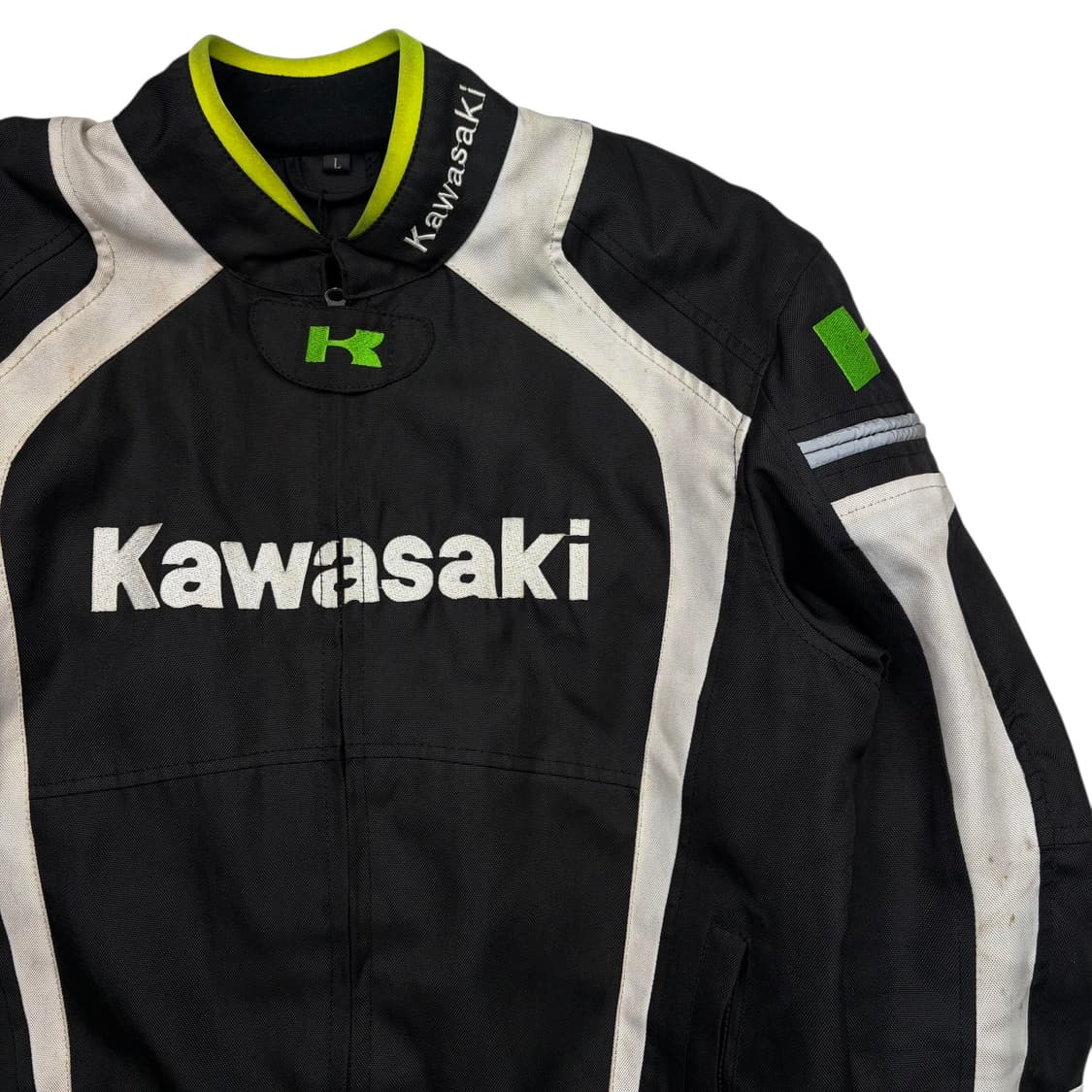 가와사키 모터사이클 블랙 라이더 자켓 L 상품이미지2