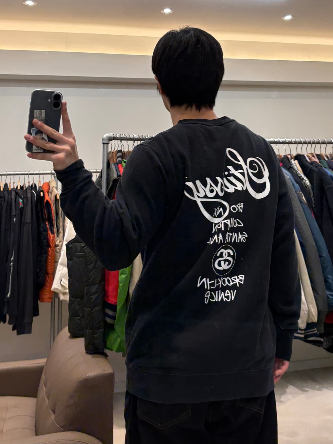 스투시 월드투어 맨투맨 상품이미지9