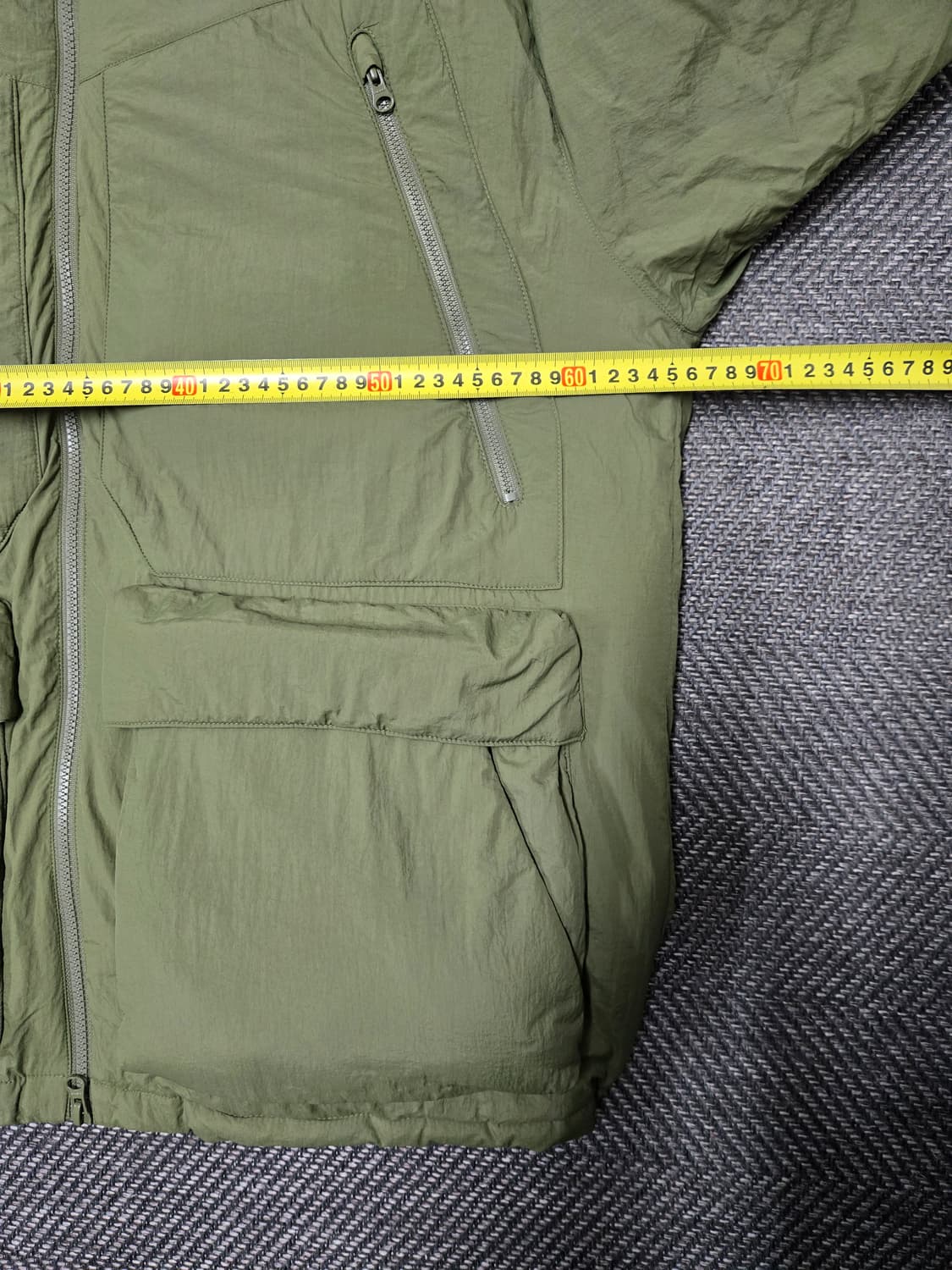 헤드 24ss 오버핏 아웃포켓 다운 점퍼 JHUCW24371KHX 상품이미지7