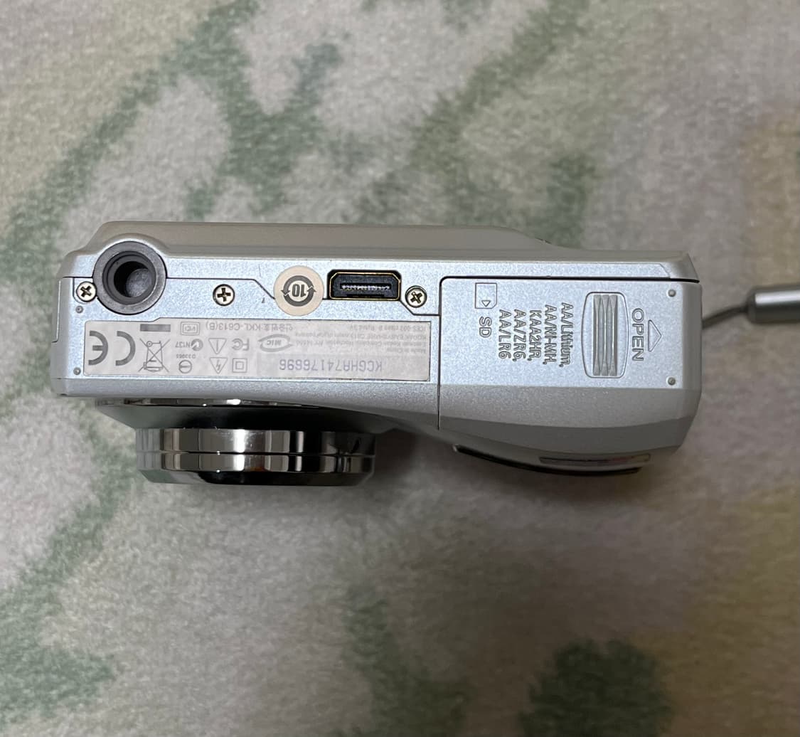 코닥 c613 펄 화이트 빈티지 디카 카메라 상품이미지4