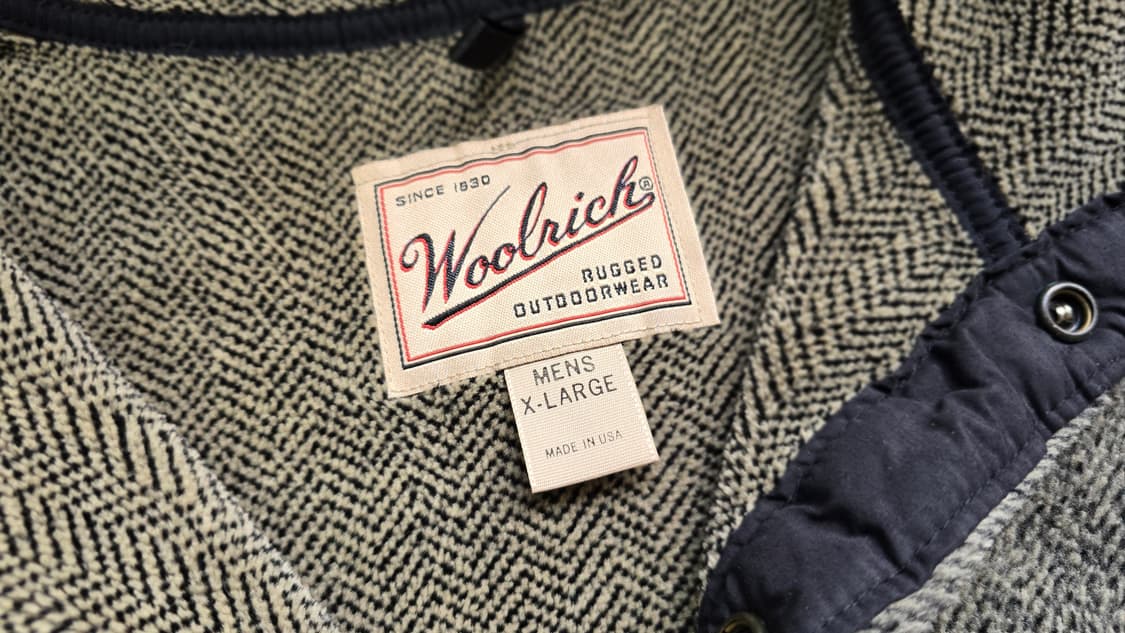 WOOLRICH 울리치 스냅티 플리스 Made In USA  상품이미지4
